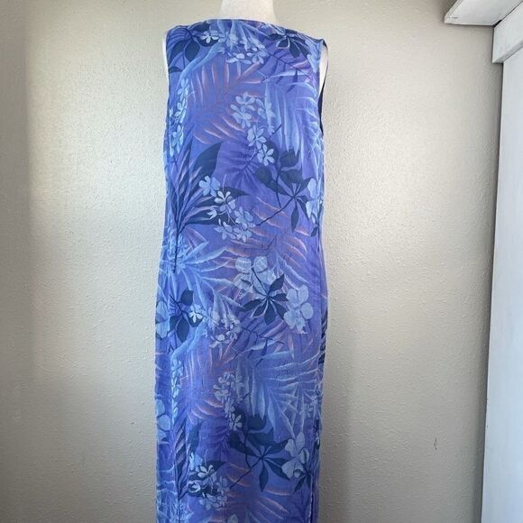 Style& Co. Floral Sleeveless Maxi Dress EUC - Picture 1 of 9